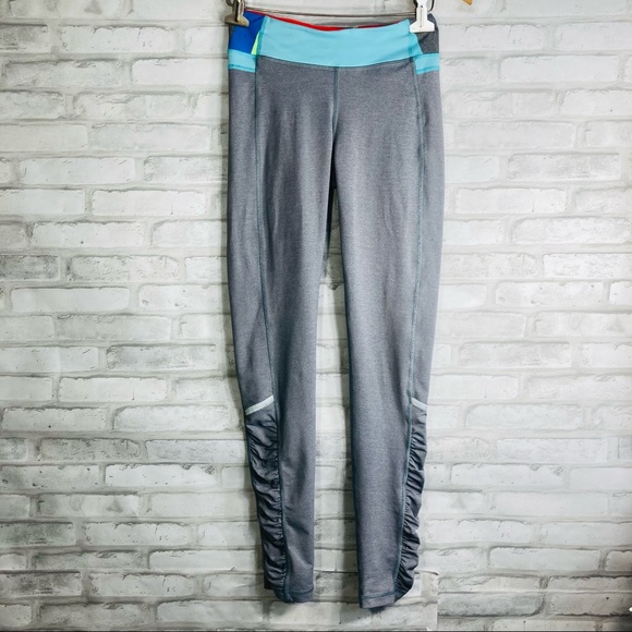 Ivivva Girls Ruched Leggings Size 10 - Picture 1 of 15